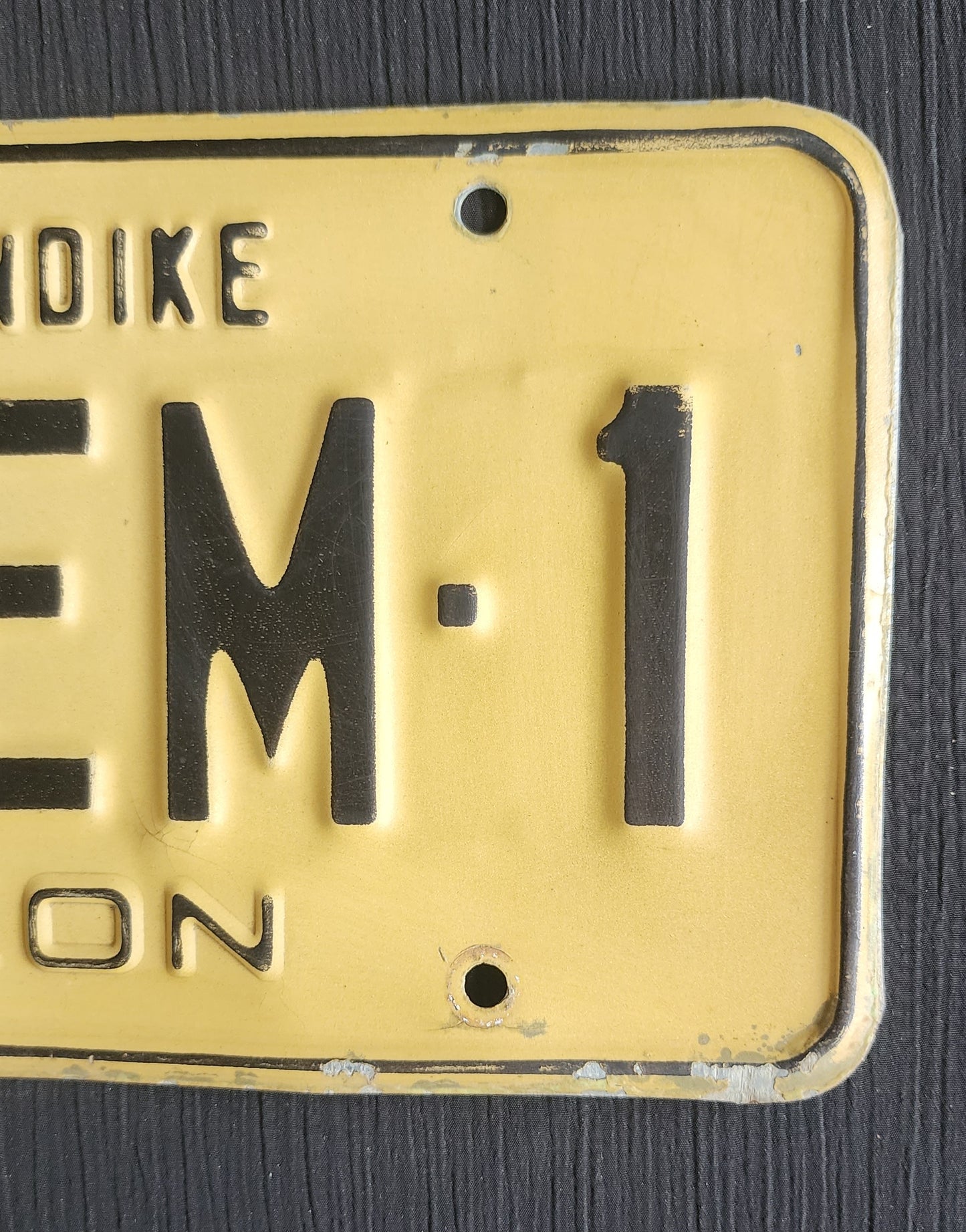 Yukon License Plate