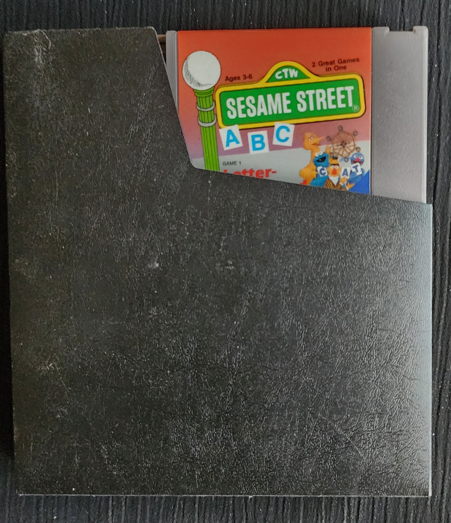 Sesame Street Letter Go Round Nintendo NES Tested