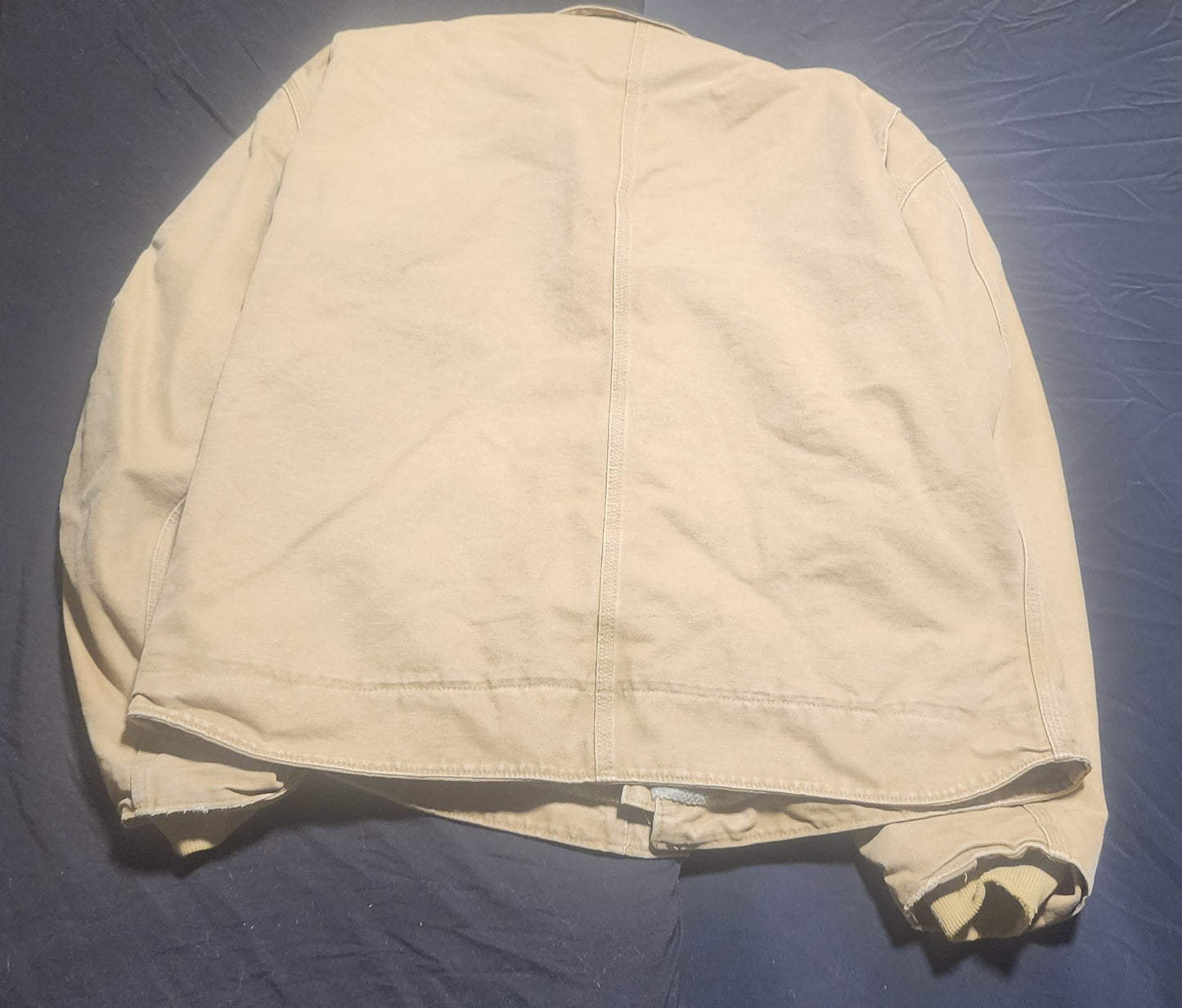 Vintage Carhartt Mens XL TALL Jacket J164 CML Sherpa Lined Canvas