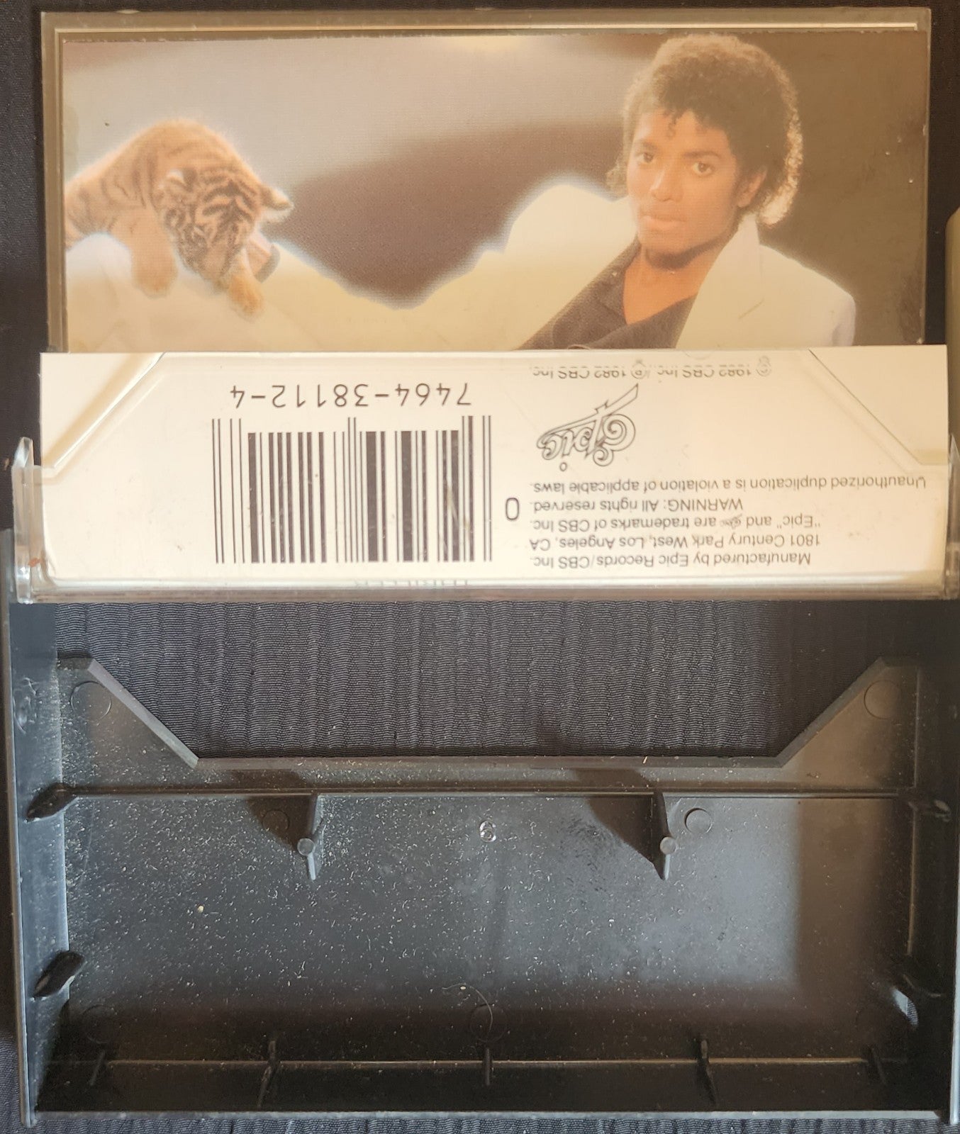 Michael Jackson Thriller 1982 Vintage Cassette Tape