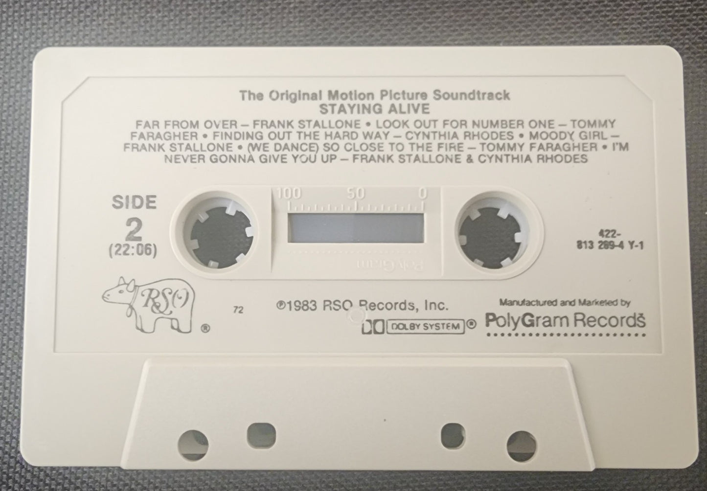 Staying Alive - Original Motion Picture Soundtrack (Cassette Tape)