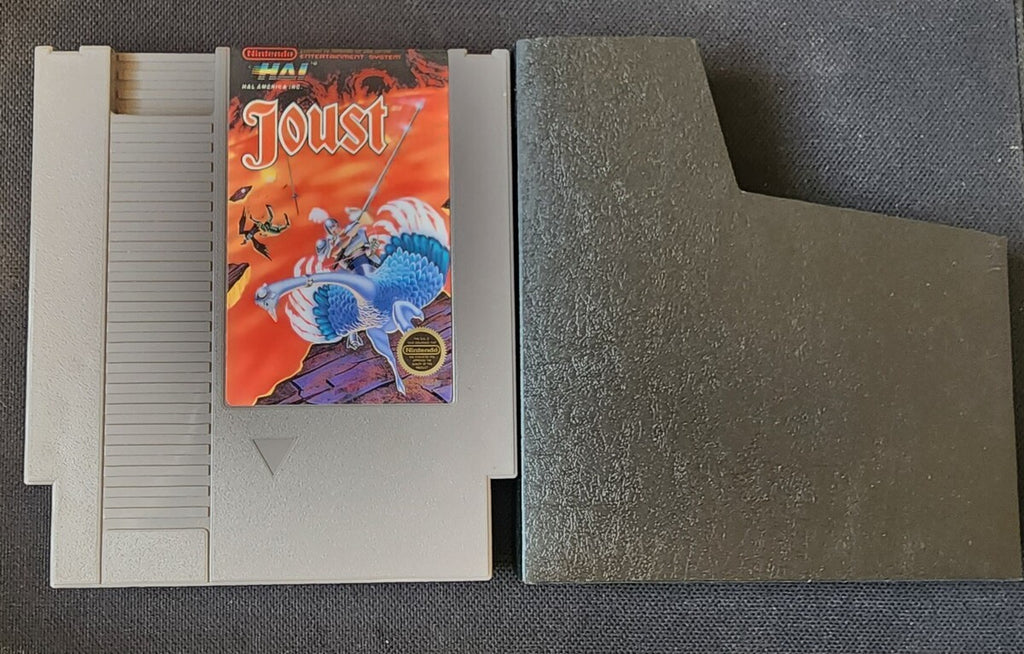 Joust (Nintendo Entertainment System, NES, 1988) Authentic Game Cartridge
