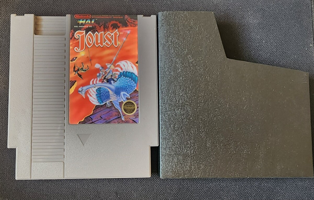 Joust (Nintendo Entertainment System, NES, 1988) Authentic Game Cartridge