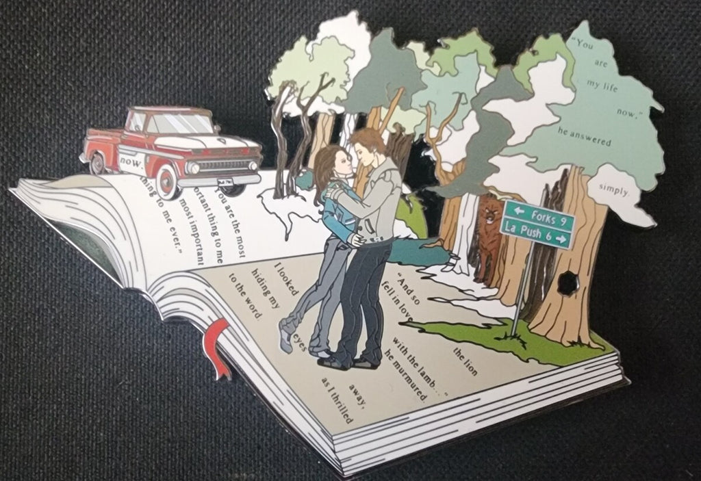 Twilight Saga Limited Edition of 50 Edward and Bella Fantasy Pin by Pin Spirited