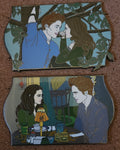Lot of (2) Limited Edition 50 Twilight Edward & Bel Fantasy Pins by Pin Spirited