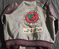 VINTAGE DeLong Varsity Style Jacket sz.43 Wool Leather Alaska Huppies Roadhouse