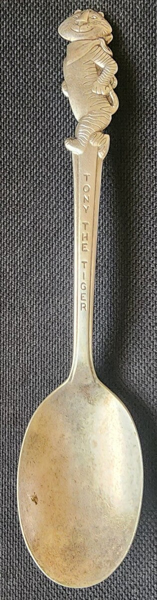 Vintage Kellogg's 1965 Tony The Tiger Silverplated Spoon
