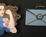 Lot of (2) Twilight Bella Strong LE 50 and Edward Hinged Envelope Fantasy Pins