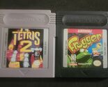 Lot of (2) Nintendo Game Boy Games - Tetris 2 & Frogger Tested