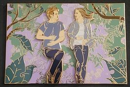 Lot of (2) Twilight Saga Limited Edition Enamel Pins.
