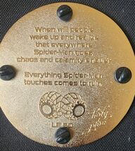 Marvel Spider-man Peter Parker Limited Edition 50 Enamel Fantasy Pin