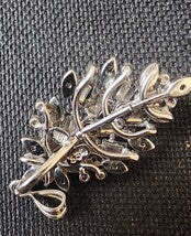 Vintage 18K White Gold 3.34 Carat Total Weight Diamond Pendant – Statement Floral Burst Design