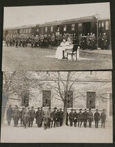 Lot of 14 WW1 Austrian-Hungarian k.u.k. Mostly RPPC Real Photo Postcards USED