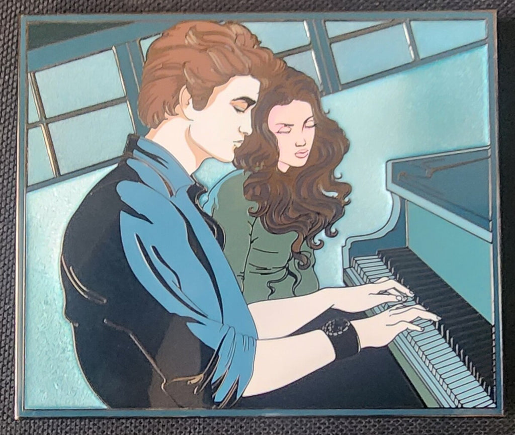 Twilight Saga Edward & Bella Bella's Lullabye 4" Limited Edition of 75 fantasy enamel pin