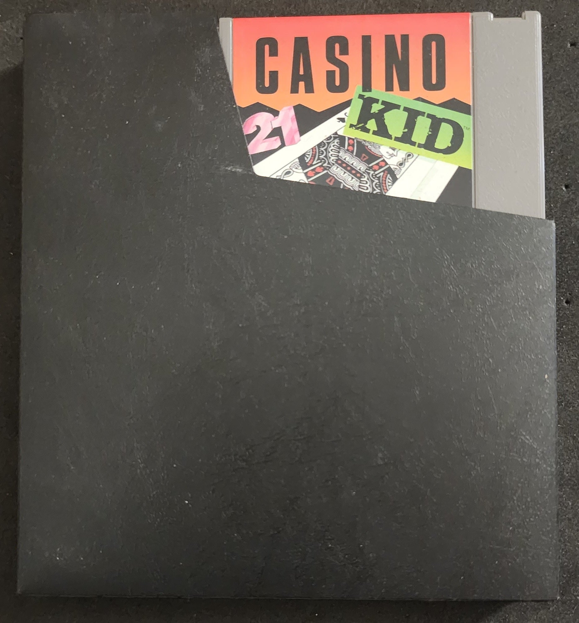 Nintendo NES Casino Kid Cartridge Only with Dust Cover (1989)