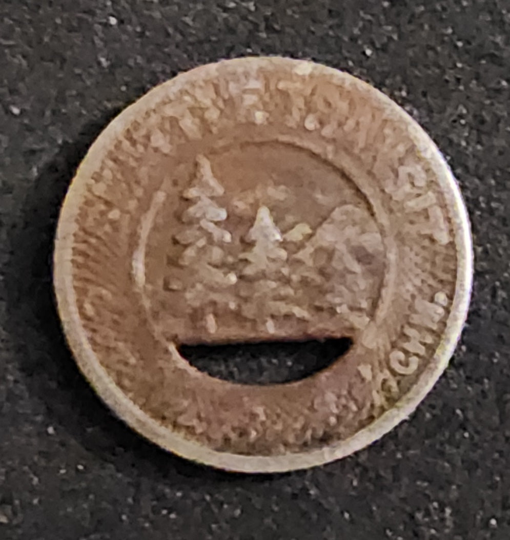 Lot of (7) Vintage Transit Tokens from Various Locations (Seattle, Bremerton, Springfield, etc.)