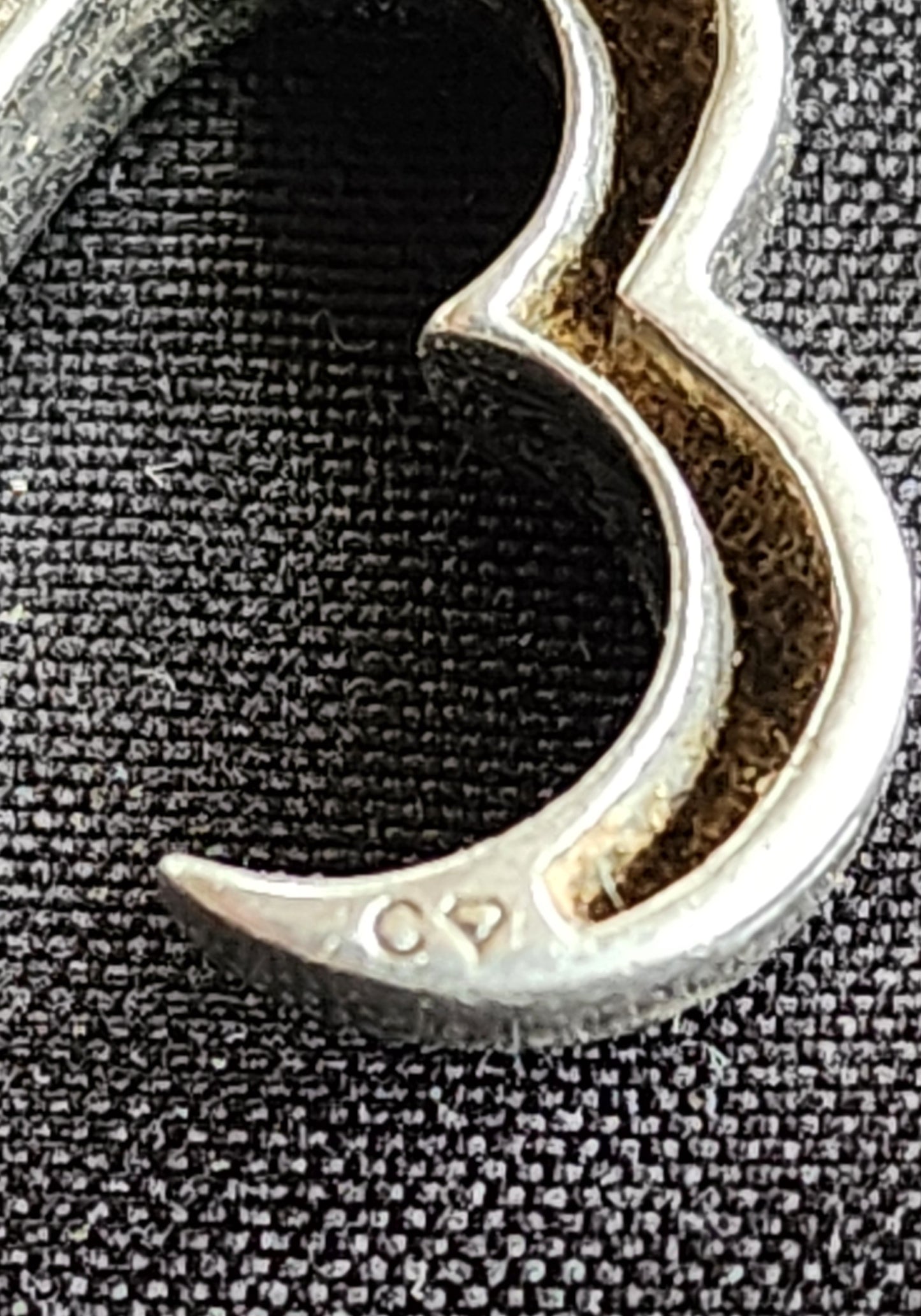 JANE SEYMOUR Open Heart Sterling 925 Pendant Necklace 18'' Signed