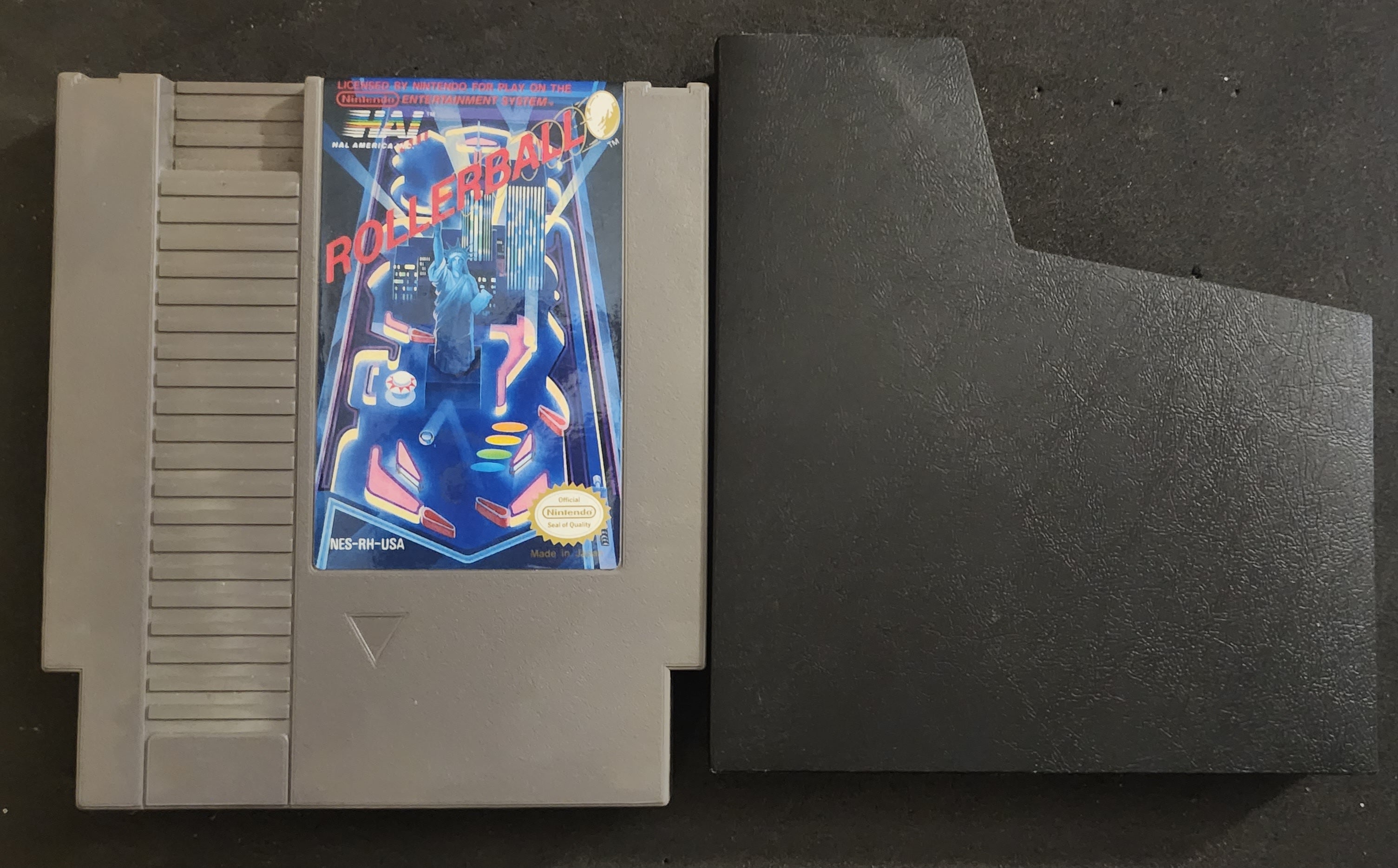 Nintendo NES Rollerball Game Cartridge (1985) Cartridge Only