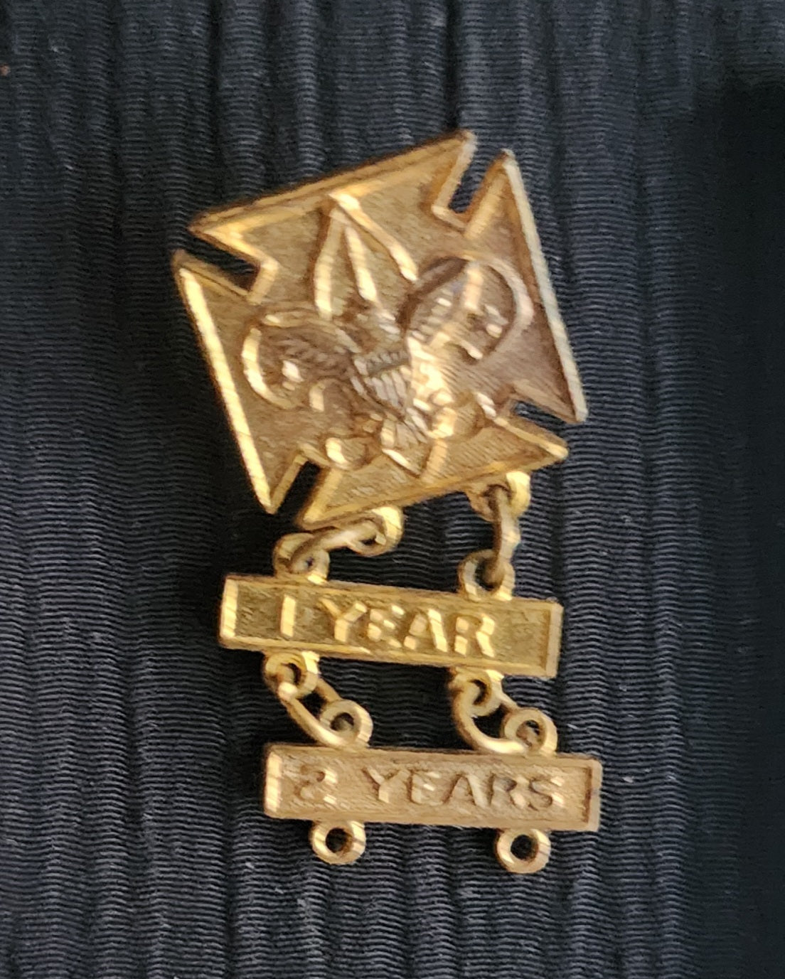 Vintage 1950s Boy Scouts Lot .925 Order of Arrow, 2 Yr. Pin, Washington Medal
