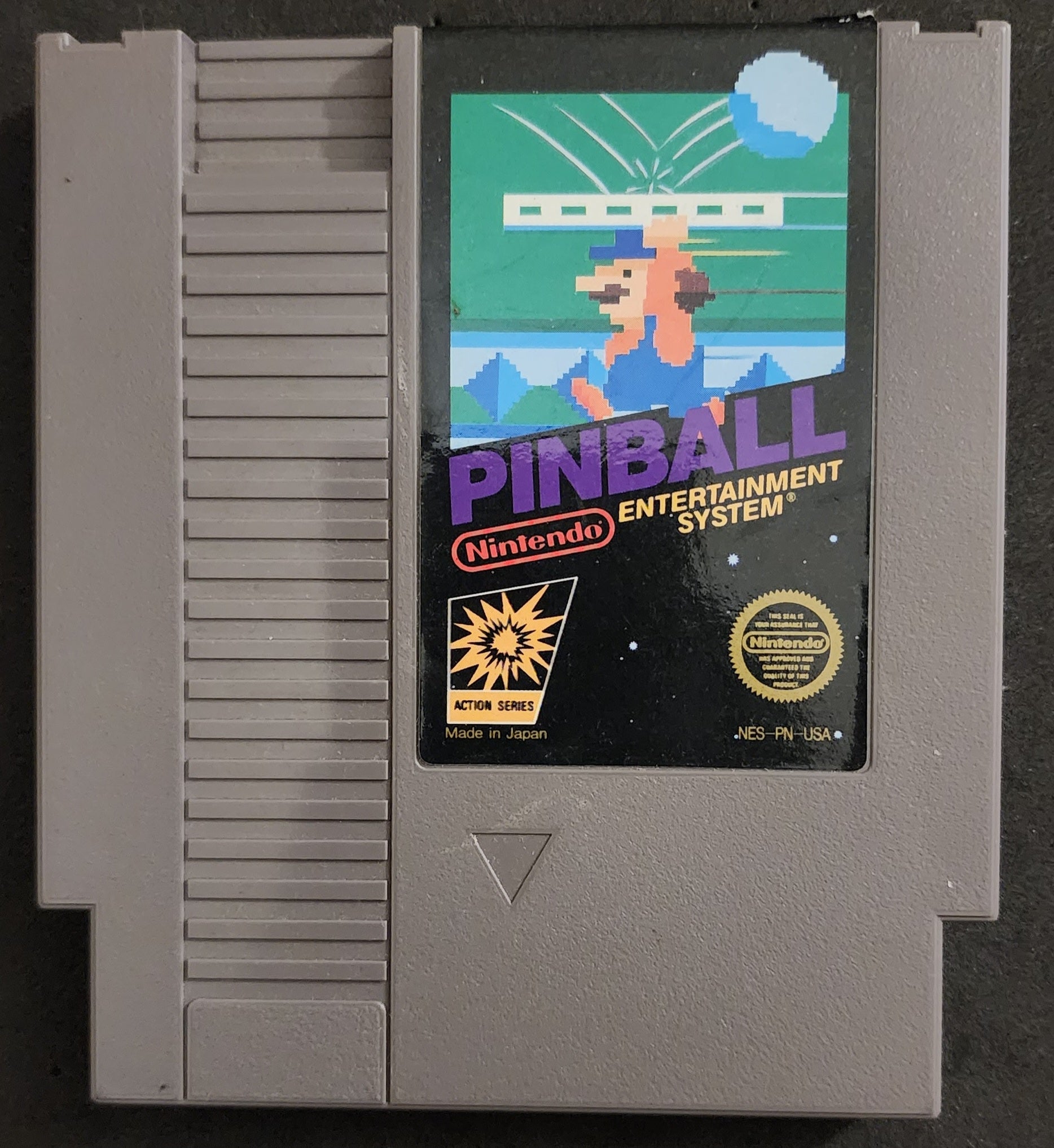Nintendo NES Pinball Game Cartridge (1985)