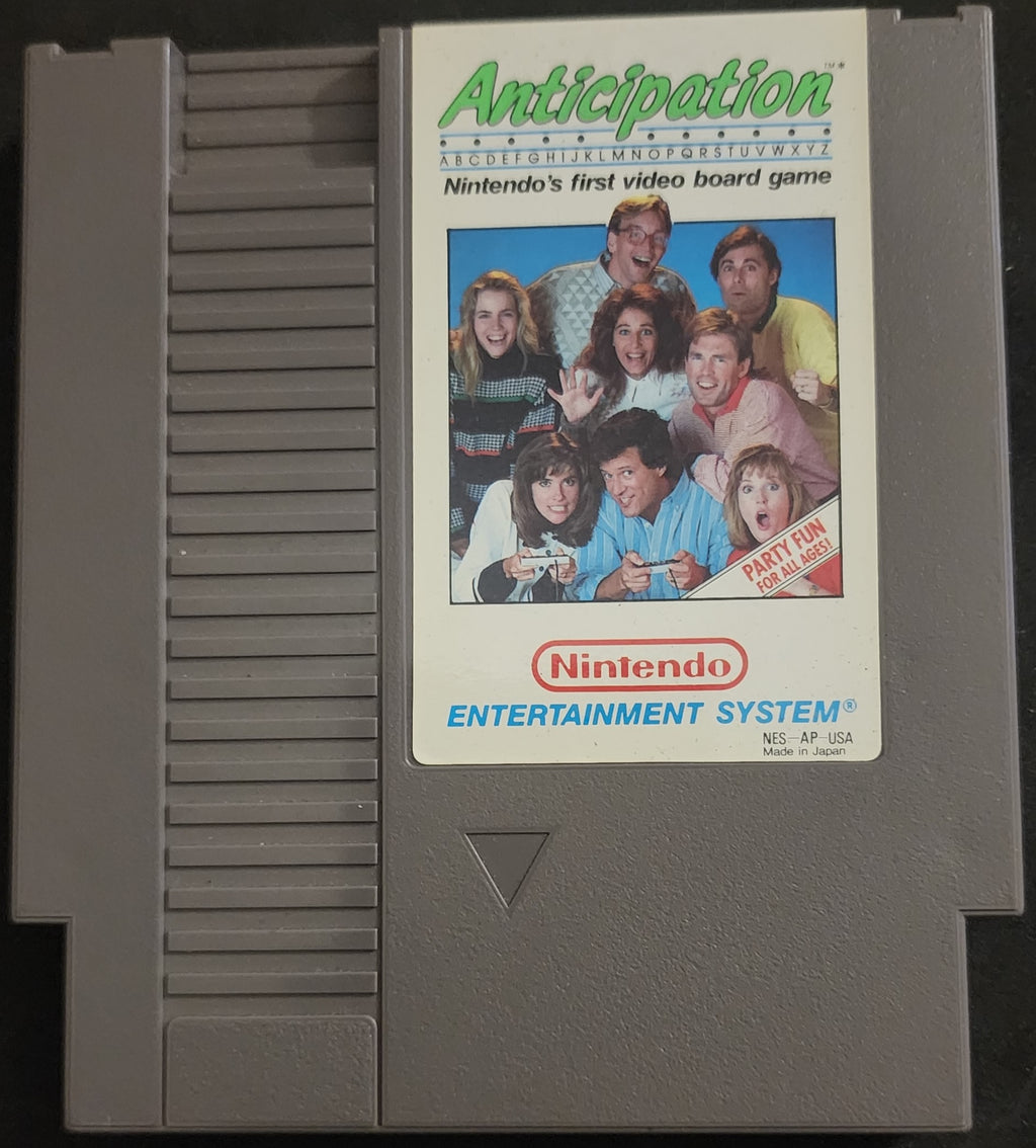 Nintendo NES Anticipation Cartridge Only with Dust Cover (1988)