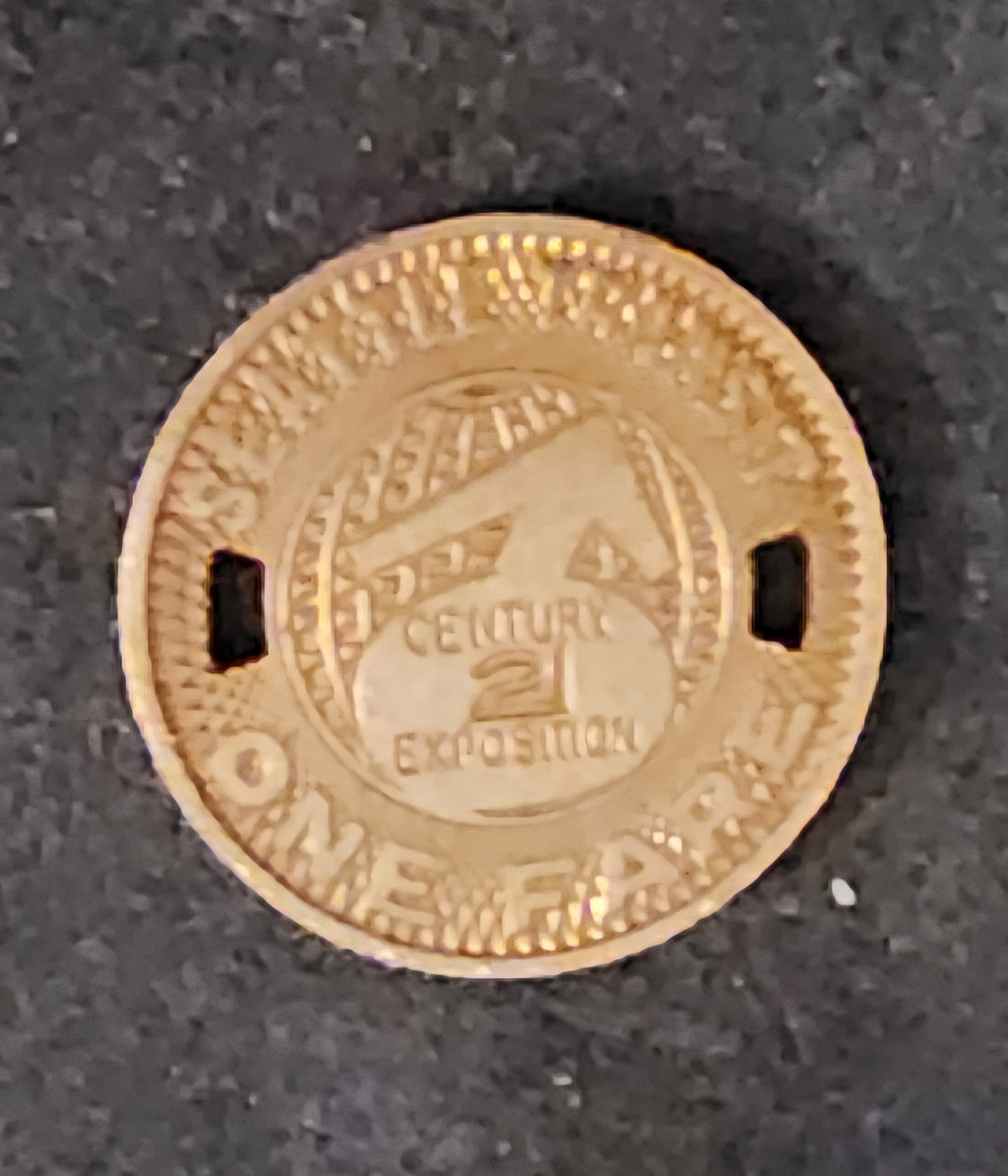 Lot of (7) Vintage Transit Tokens from Various Locations (Seattle, Bremerton, Springfield, etc.)