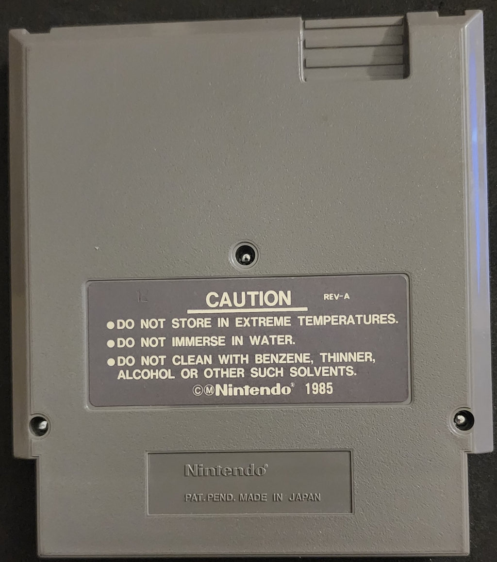 Nintendo NES Teenage Mutant Ninja Turtles Cartridge Only with Dust Cover (1989)