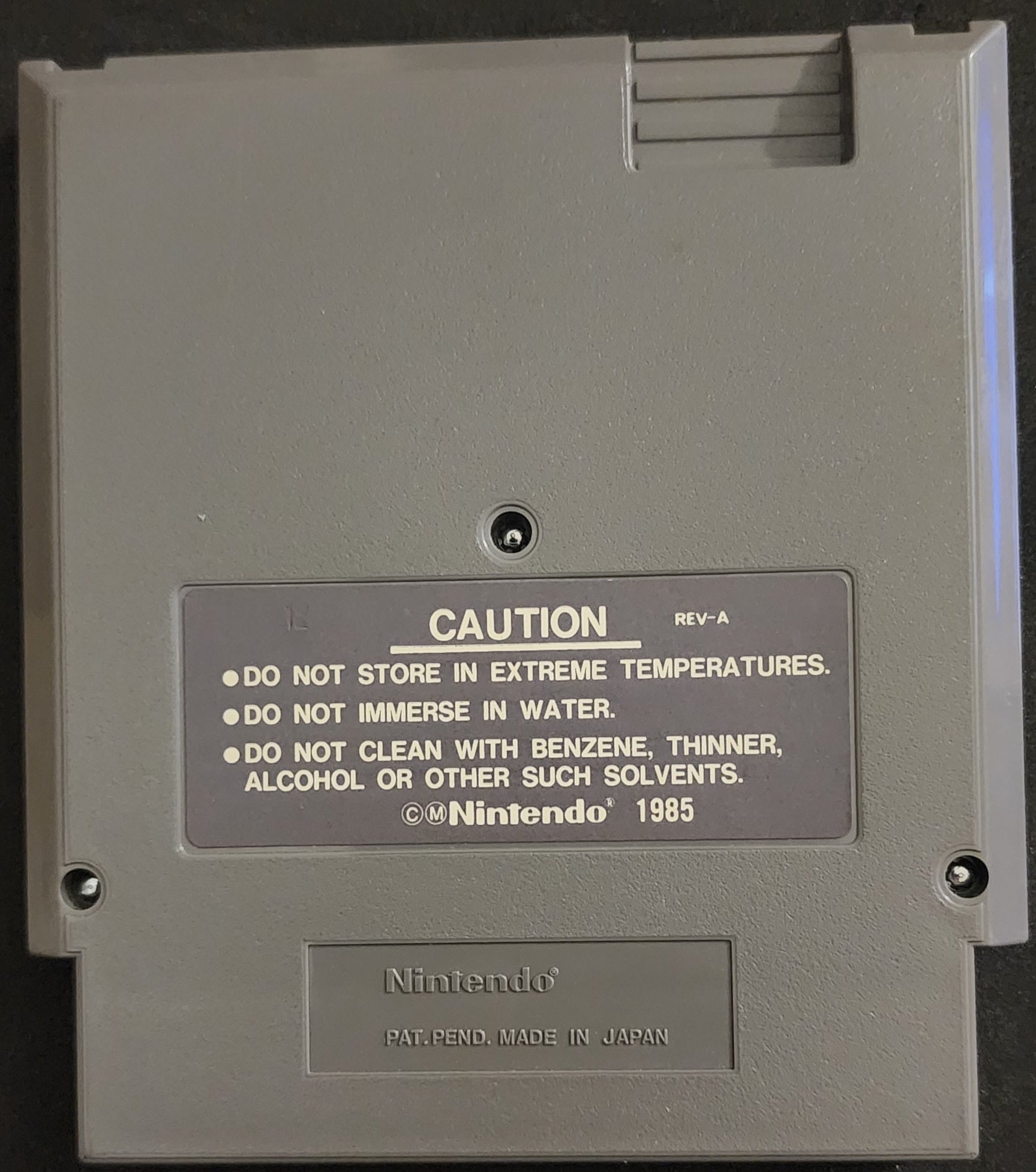 Nintendo NES Teenage Mutant Ninja Turtles Cartridge Only with Dust Cover (1989)