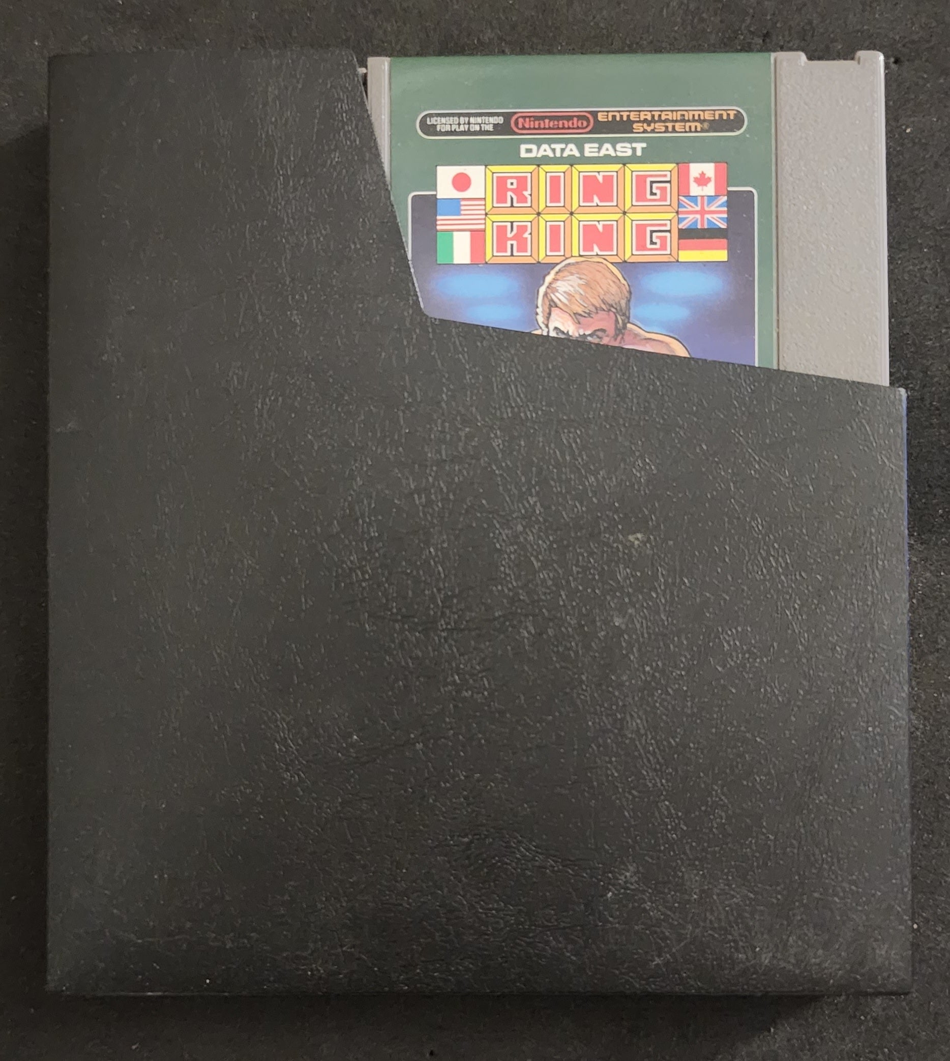 Nintendo NES Ring King Cartridge Only with Dust Cover