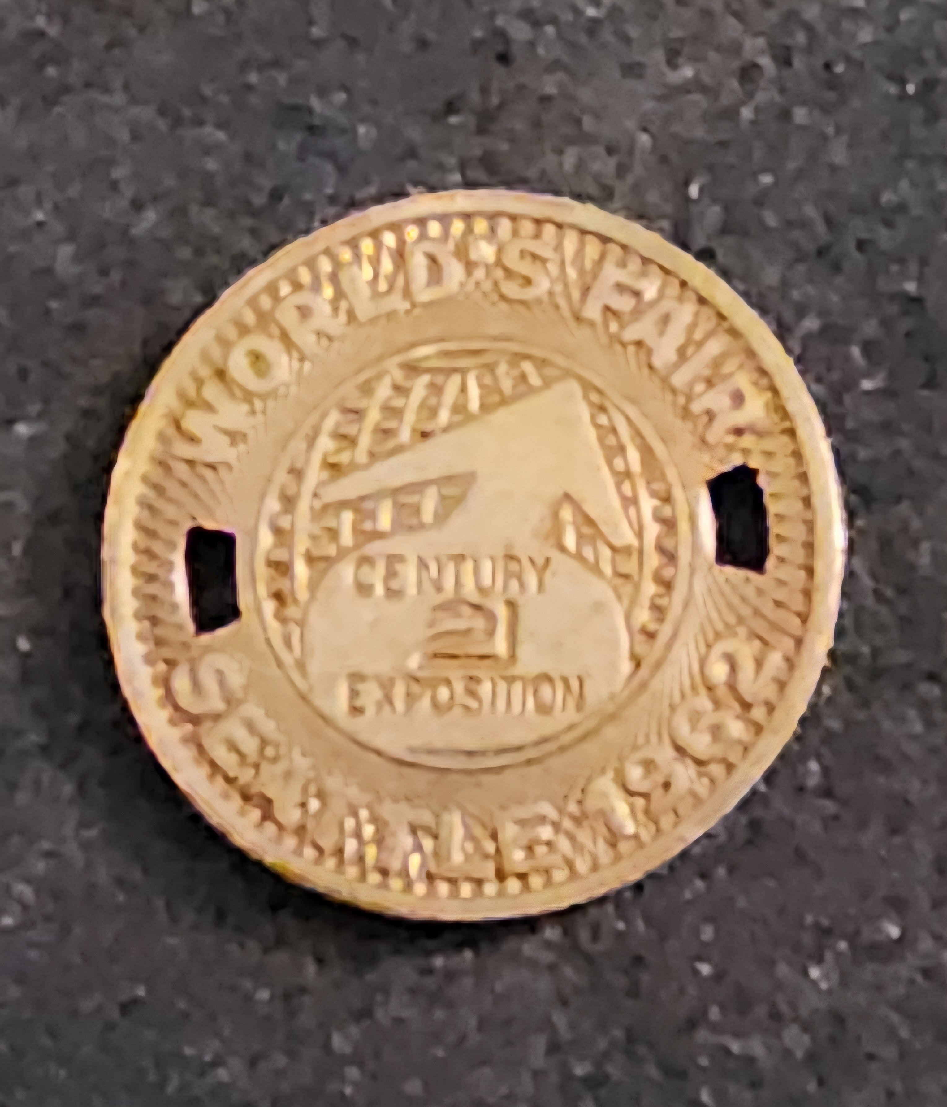 Lot of (7) Vintage Transit Tokens from Various Locations (Seattle, Bremerton, Springfield, etc.)