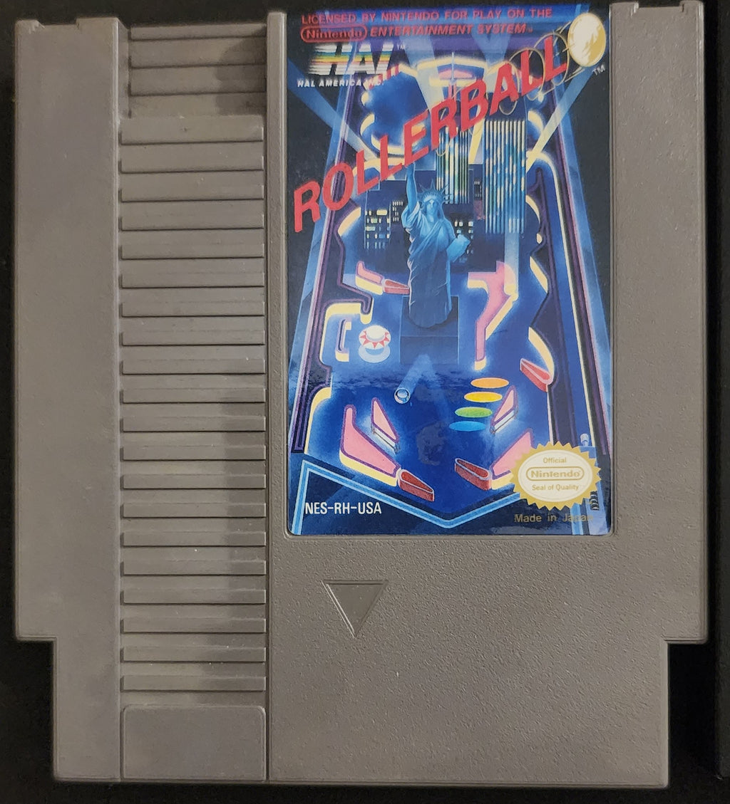 Nintendo NES Rollerball Game Cartridge (1985) Cartridge Only