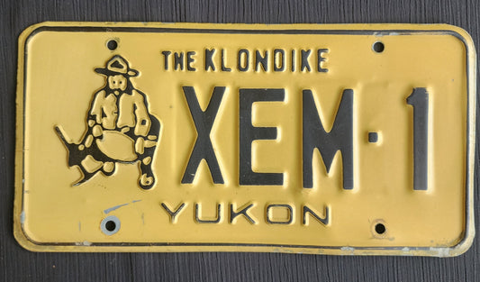 Yukon License Plate