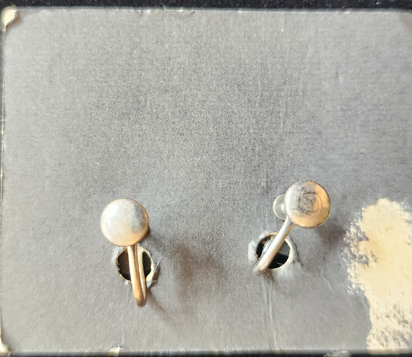 Vintage Lot Of (3) set Enamel Screwback Earrings
