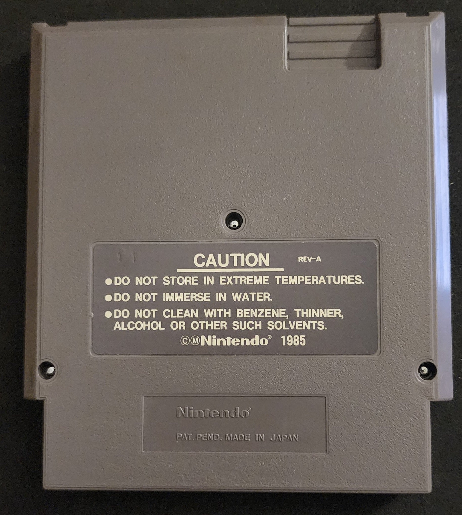 Nintendo NES Metroid Cartridge Only with Dust Cover 1987