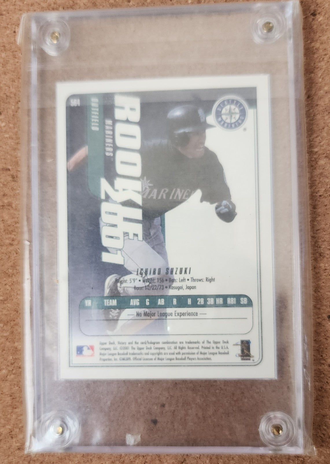ICHIRO SUZUKI 2001 Upper Deck Victory #564 ROOKIE RC
