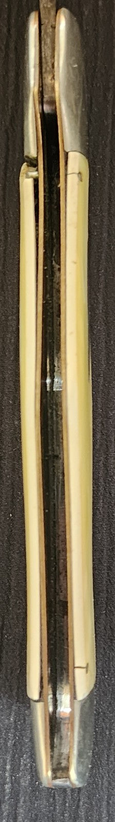 1911-1951 Western States Yellow Handle Coke Bottle 1 Blade Pocket Knife