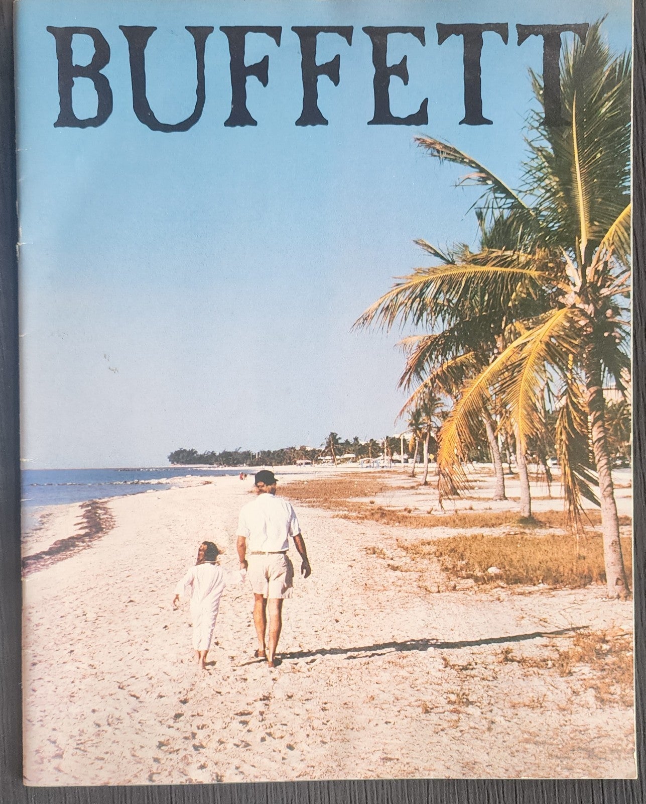 JIMMY BUFFETT VINTAGE 1987 SUMMER TOUR Concert Program Tour Book + Alaska Review