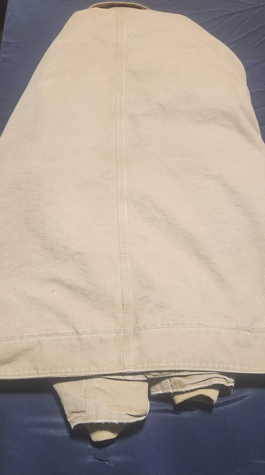 Vintage  Carhartt Mens XL TALL Jacket J164 CML Sherpa Lined Canvas