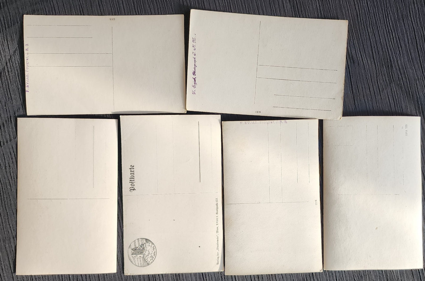 Lot of 14 WW1 Austrian-Hungarian k.u.k. Mostly RPPC Real Photo Postcards USED