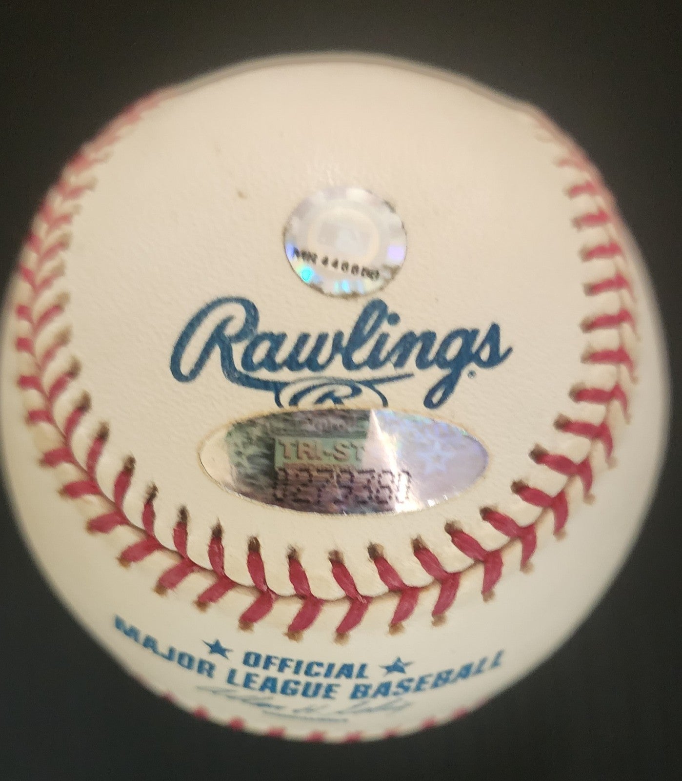 VIDA BLUE 71 AL - CY MVP OAKLAND ATHLETICS SIGNED AUTO OML BASEBALL TRISTAR