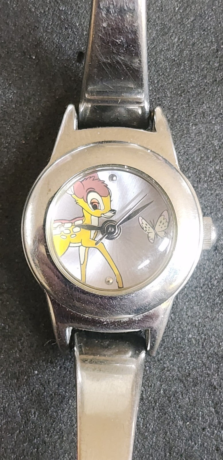 Disney Seiko (SII) Womens Vintage Bambi wrist watch w/ new Battery Runs