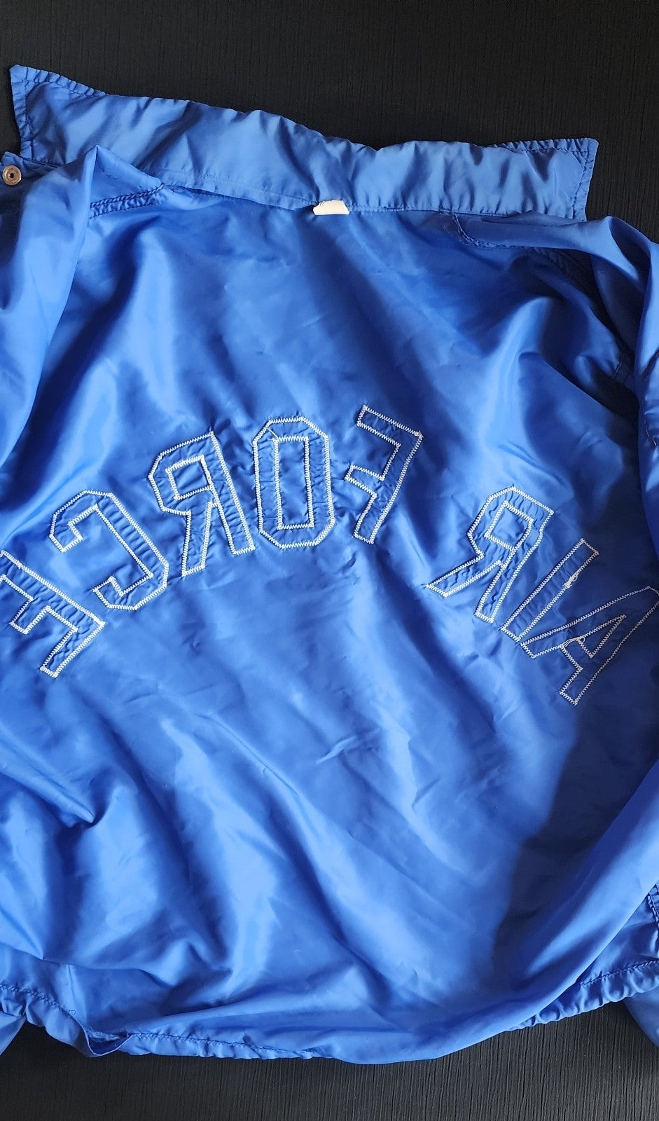 Vintage US Air Force 1968 Championships Windbreaker Jacket Men's Med.