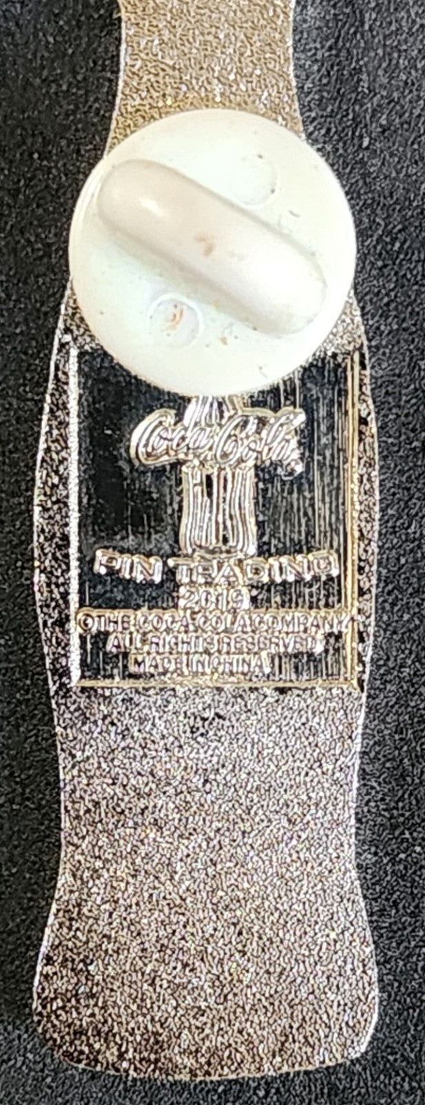 Coca Cola 1886 Florida Orange Slice + Bottle Flag Pin Collectible