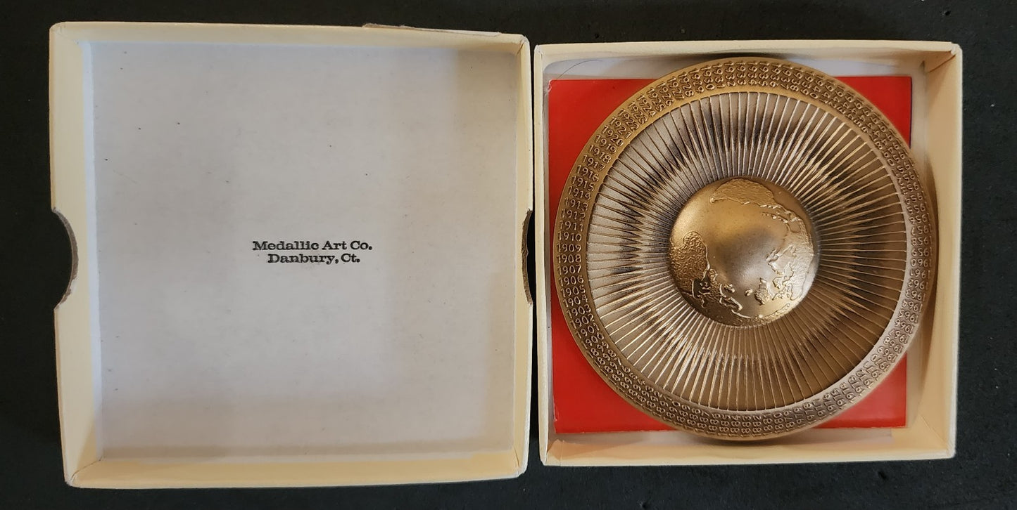 US, STANDARD OIL 1879-1979 100th Anniversary Medal  Bronze.