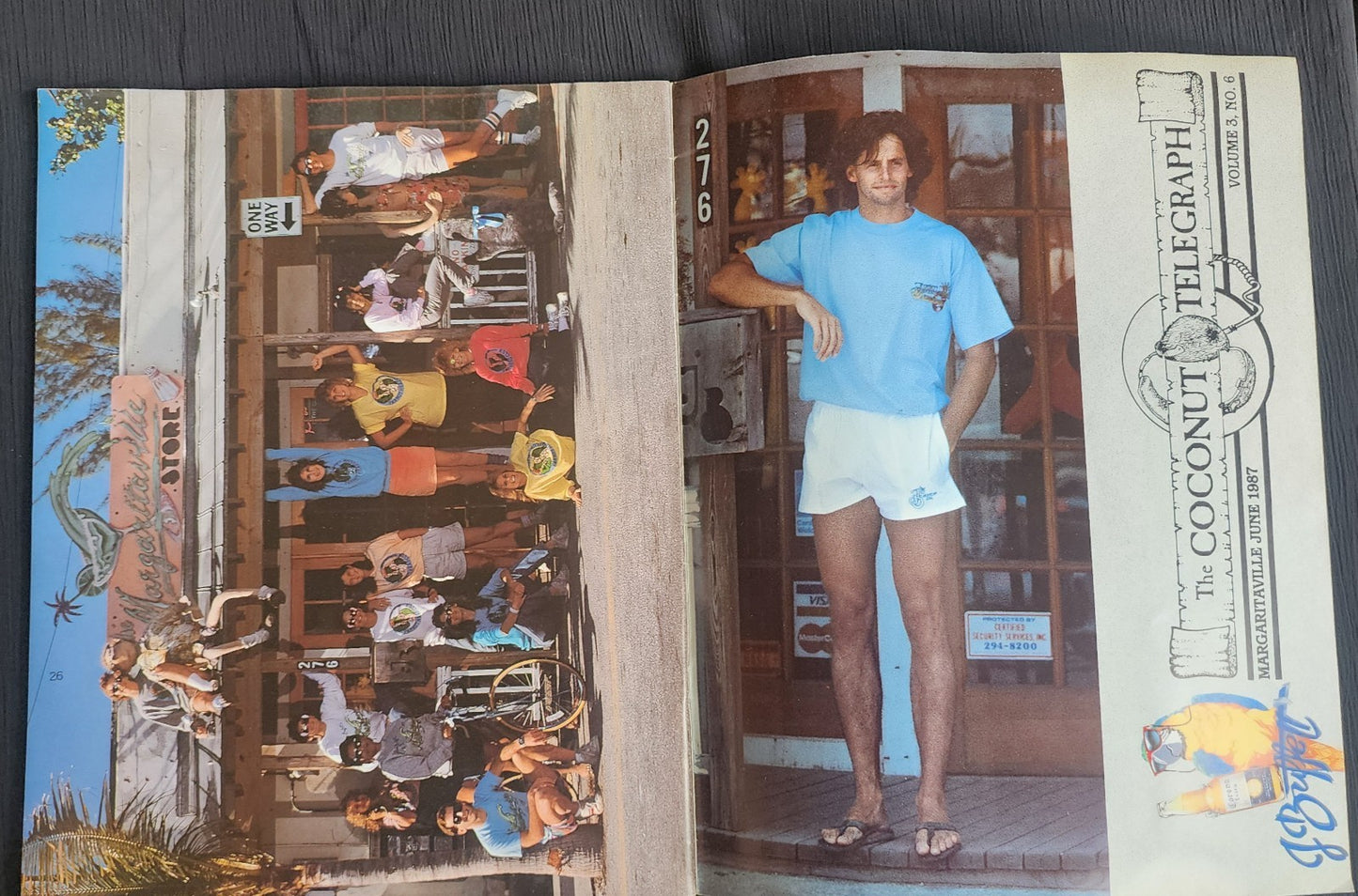 JIMMY BUFFETT VINTAGE 1987 SUMMER TOUR Concert Program Tour Book + Alaska Review