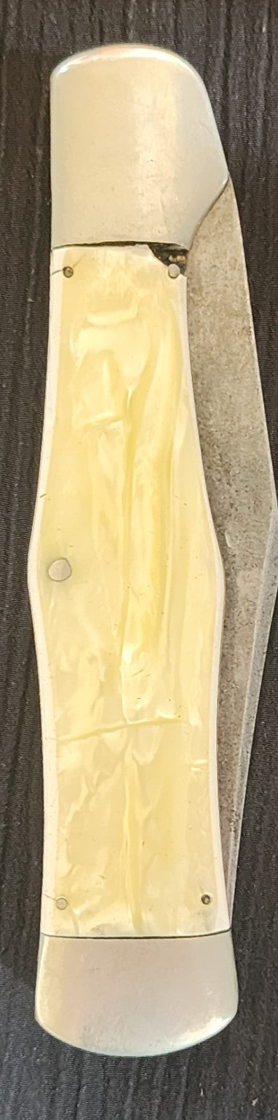 1911-1951 Western States Yellow Handle Coke Bottle 1 Blade Pocket Knife