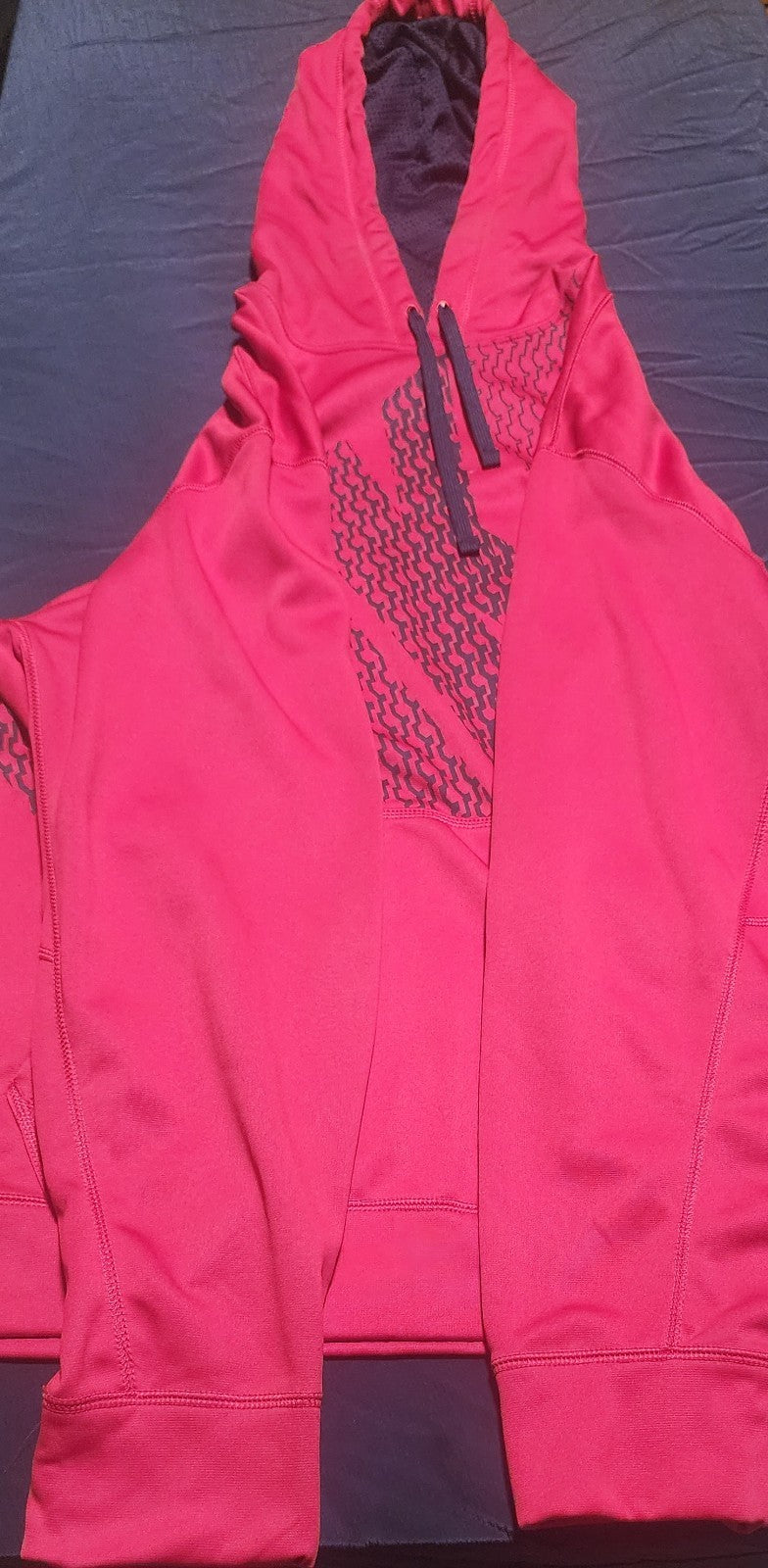 Nike Therma Fit Mens Hoodie Sweatshirt XL Red