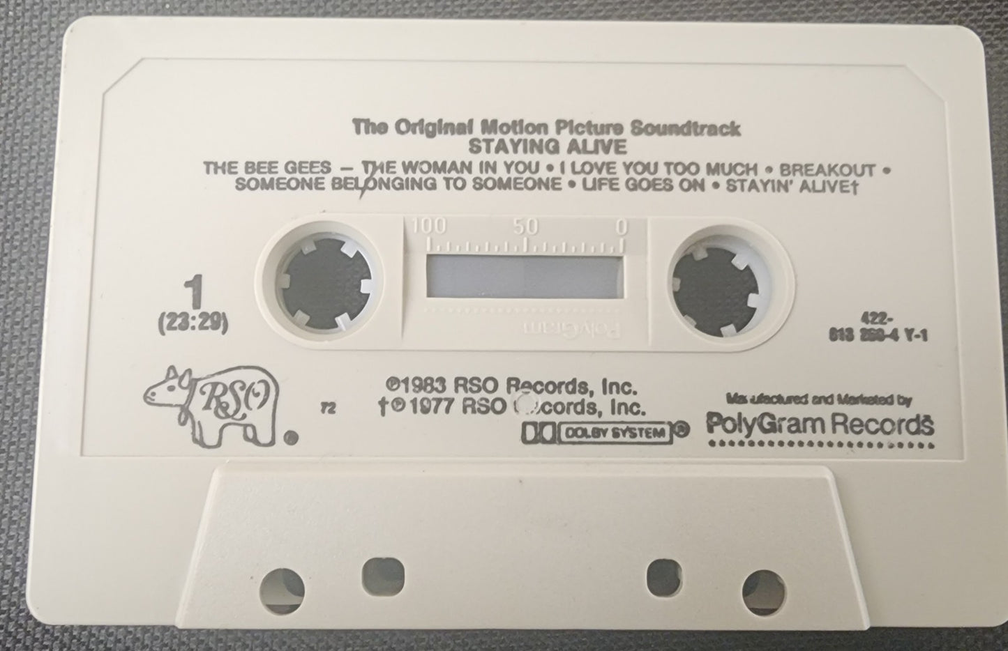 Staying Alive - Original Motion Picture Soundtrack (Cassette Tape)