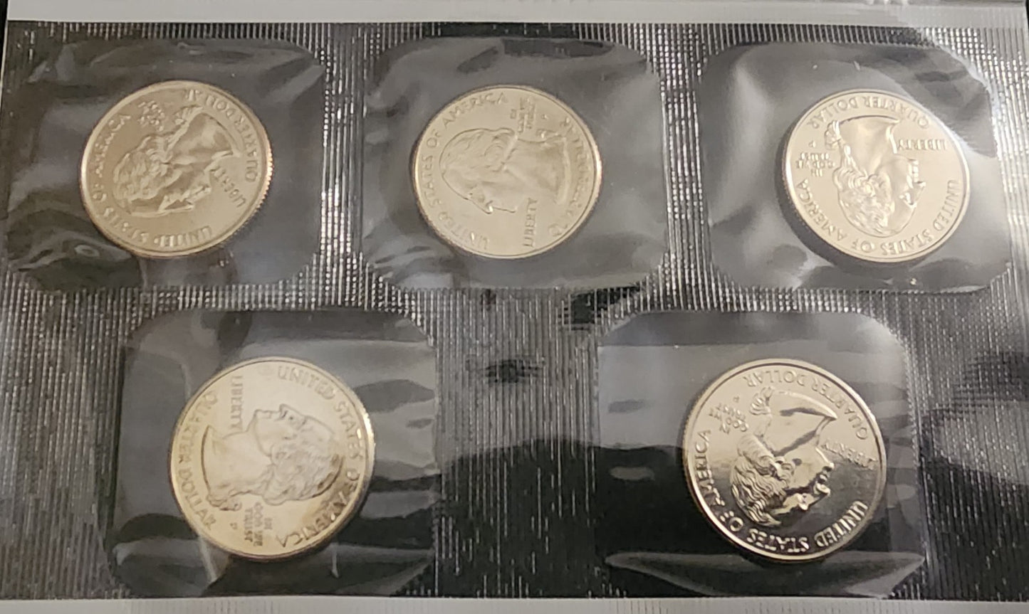 2002 U.S. Mint Set P&D Mints Uncirculated 20 Coins