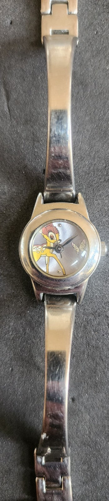 Disney Seiko (SII) Womens Vintage Bambi wrist watch w/ new Battery Runs